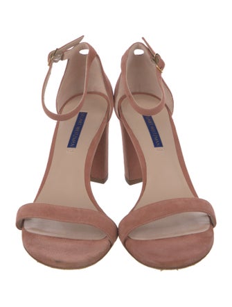 Stuart Weitzman Suede D'Orsay Pumps