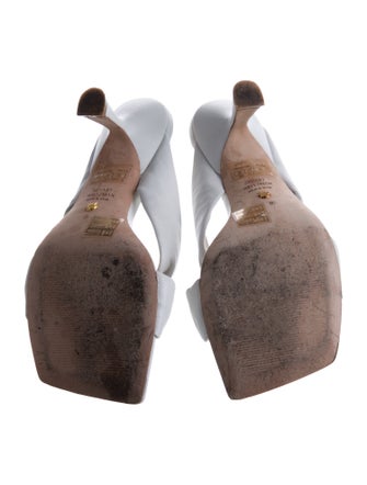 Stuart Weitzman Leather Slides