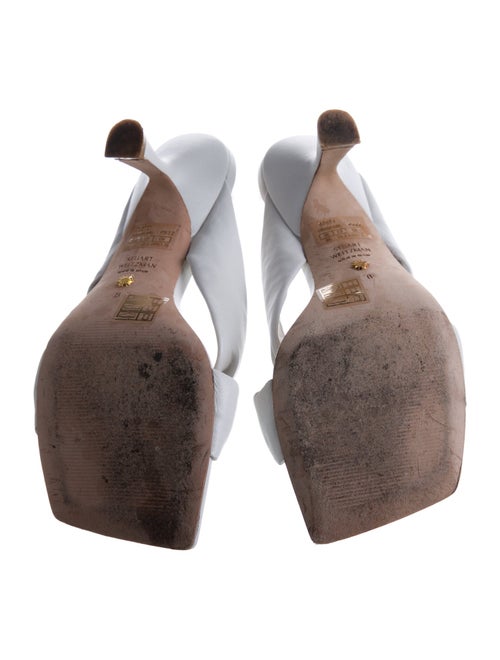 Stuart Weitzman Leather Slides