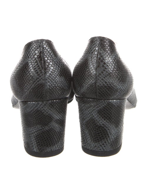Stuart Weitzman Leather Animal Print Pumps