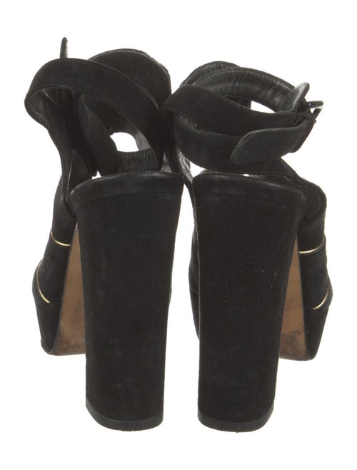 Stuart Weitzman Suede Slingback Sandals