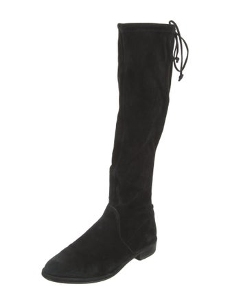 Stuart Weitzman Suede Riding Boots