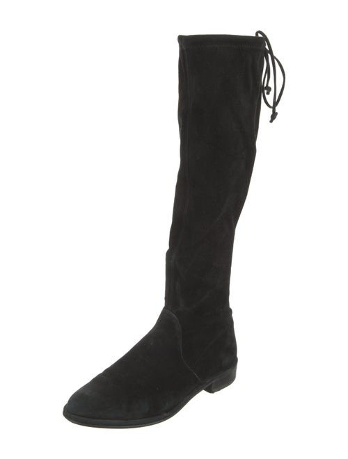 Stuart Weitzman Suede Riding Boots