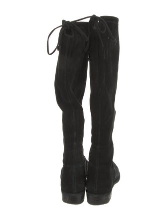 Stuart Weitzman Suede Riding Boots