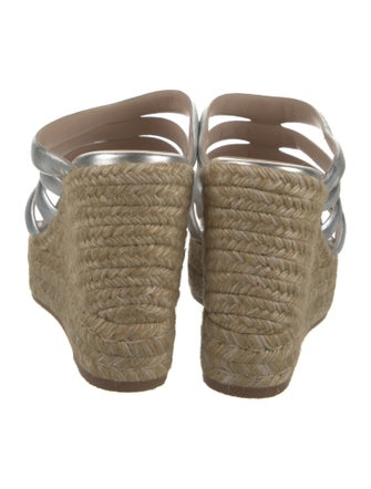 Stuart Weitzman Leather Espadrilles