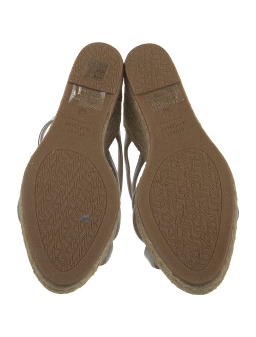 Stuart Weitzman Leather Espadrilles