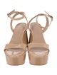 Stuart Weitzman Patent Leather Sandals