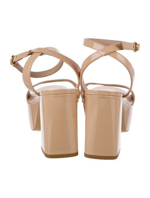 Stuart Weitzman Patent Leather Sandals