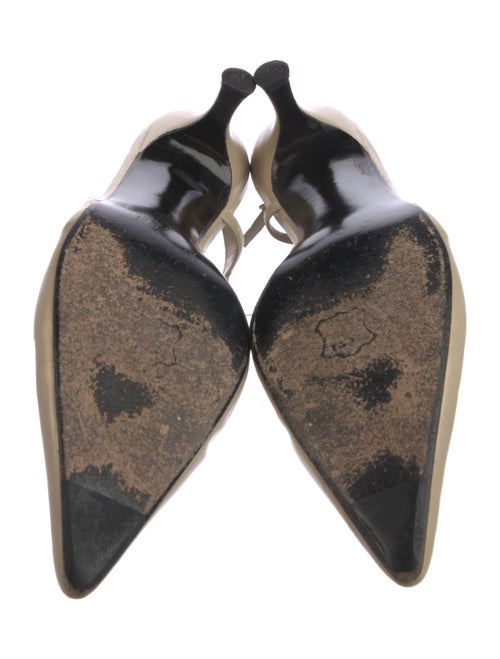 Stuart Weitzman Leather Slingback Pumps