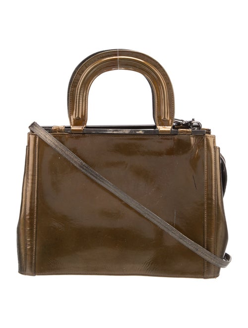 Stuart Weitzman Leather Top Handle Bag