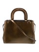Stuart Weitzman Leather Top Handle Bag
