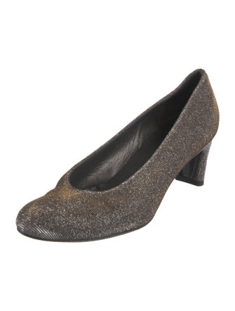 Stuart Weitzman Glitter Accents Pumps
