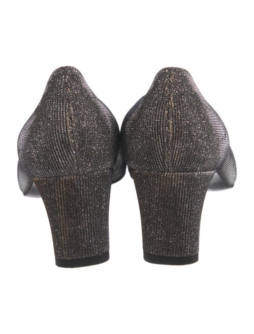 Stuart Weitzman Glitter Accents Pumps