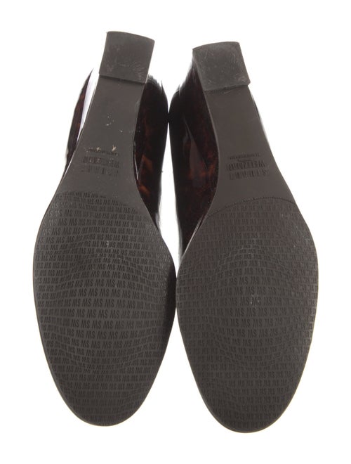 Stuart Weitzman Patent Leather Animal Print Pumps