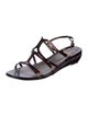 Stuart Weitzman Patent Leather Gladiator Sandals