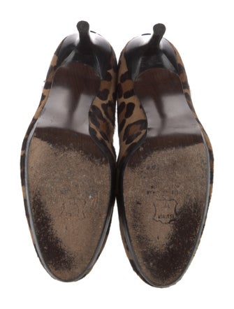 Stuart Weitzman Ponyhair Animal Print Pumps
