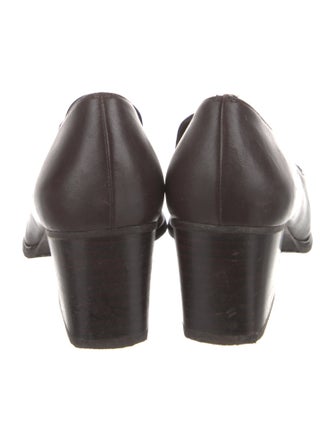 Stuart Weitzman Leather Tassel Accents Pumps