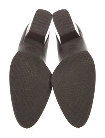 Stuart Weitzman Leather Tassel Accents Pumps