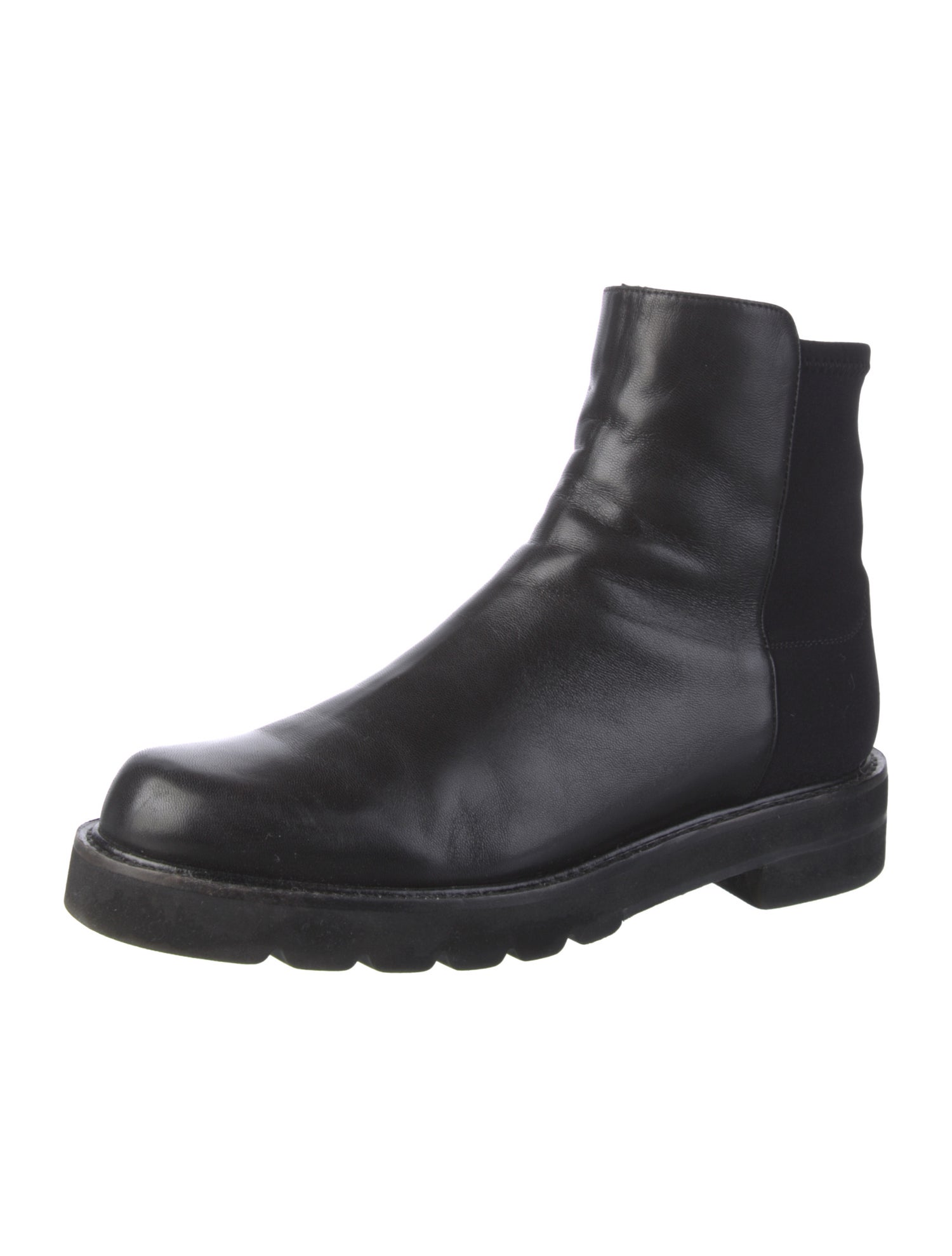 Stuart Weitzman Leather Chelsea Boots