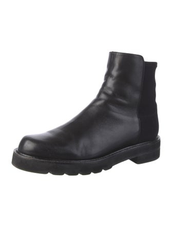 Stuart Weitzman Leather Chelsea Boots