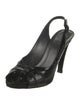 Stuart Weitzman Patent Leather Slingback Pumps
