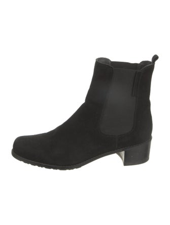 Stuart Weitzman Suede Chelsea Boots
