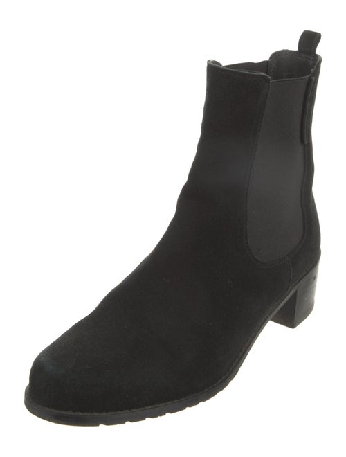 Stuart Weitzman Suede Chelsea Boots