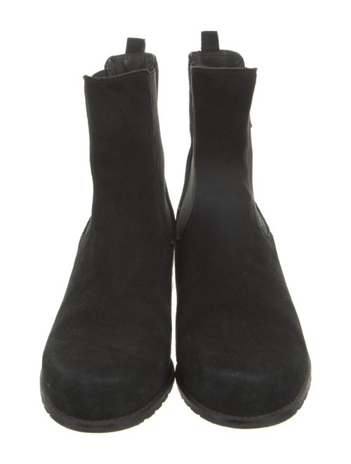 Stuart Weitzman Suede Chelsea Boots