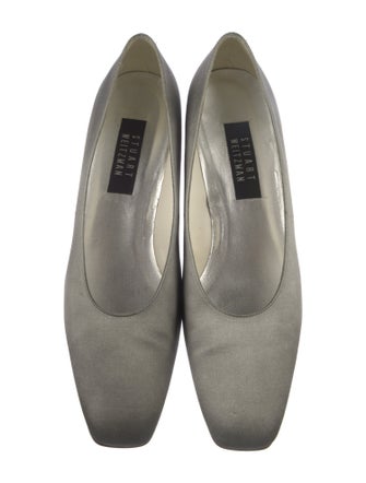 Stuart Weitzman Satin Pumps