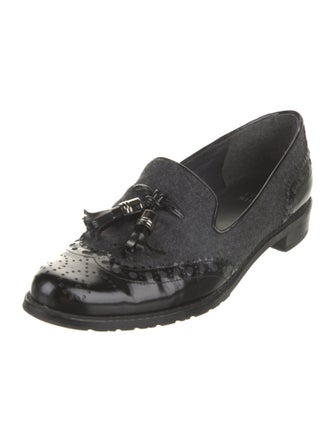Stuart Weitzman Lasercut Accents Loafers