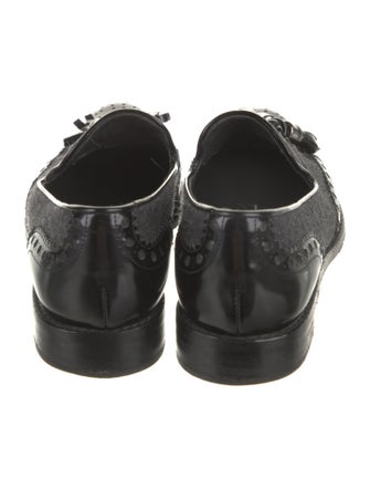 Stuart Weitzman Lasercut Accents Loafers