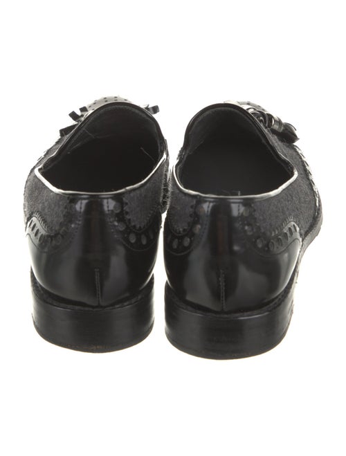 Stuart Weitzman Lasercut Accents Loafers