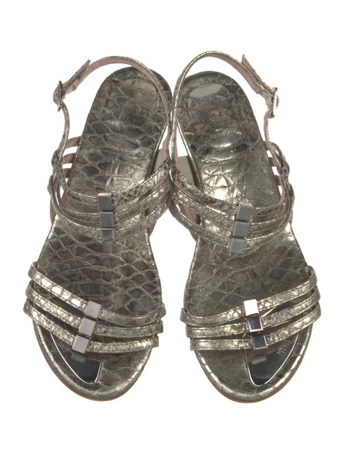 Stuart Weitzman Leather Slingback Sandals