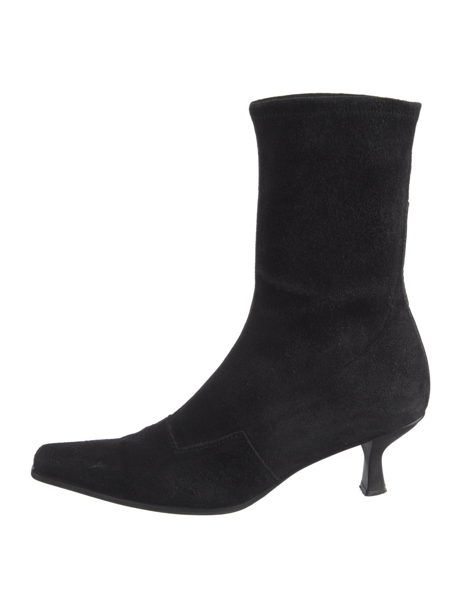Stuart Weitzman Suede Sock Boots