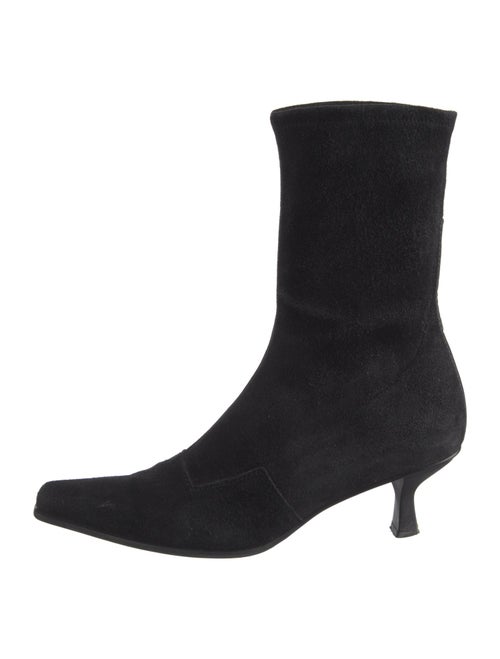 Stuart Weitzman Suede Sock Boots