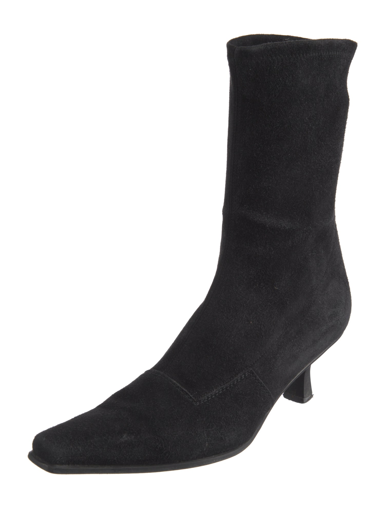 Stuart Weitzman Suede Sock Boots