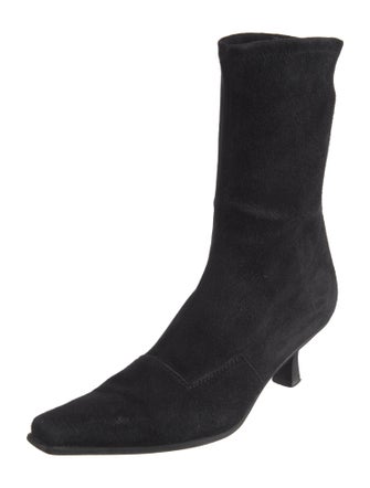 Stuart Weitzman Suede Sock Boots