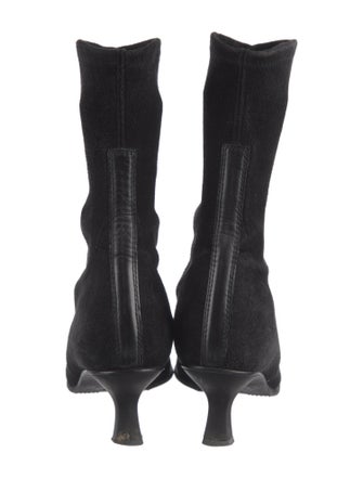 Stuart Weitzman Suede Sock Boots