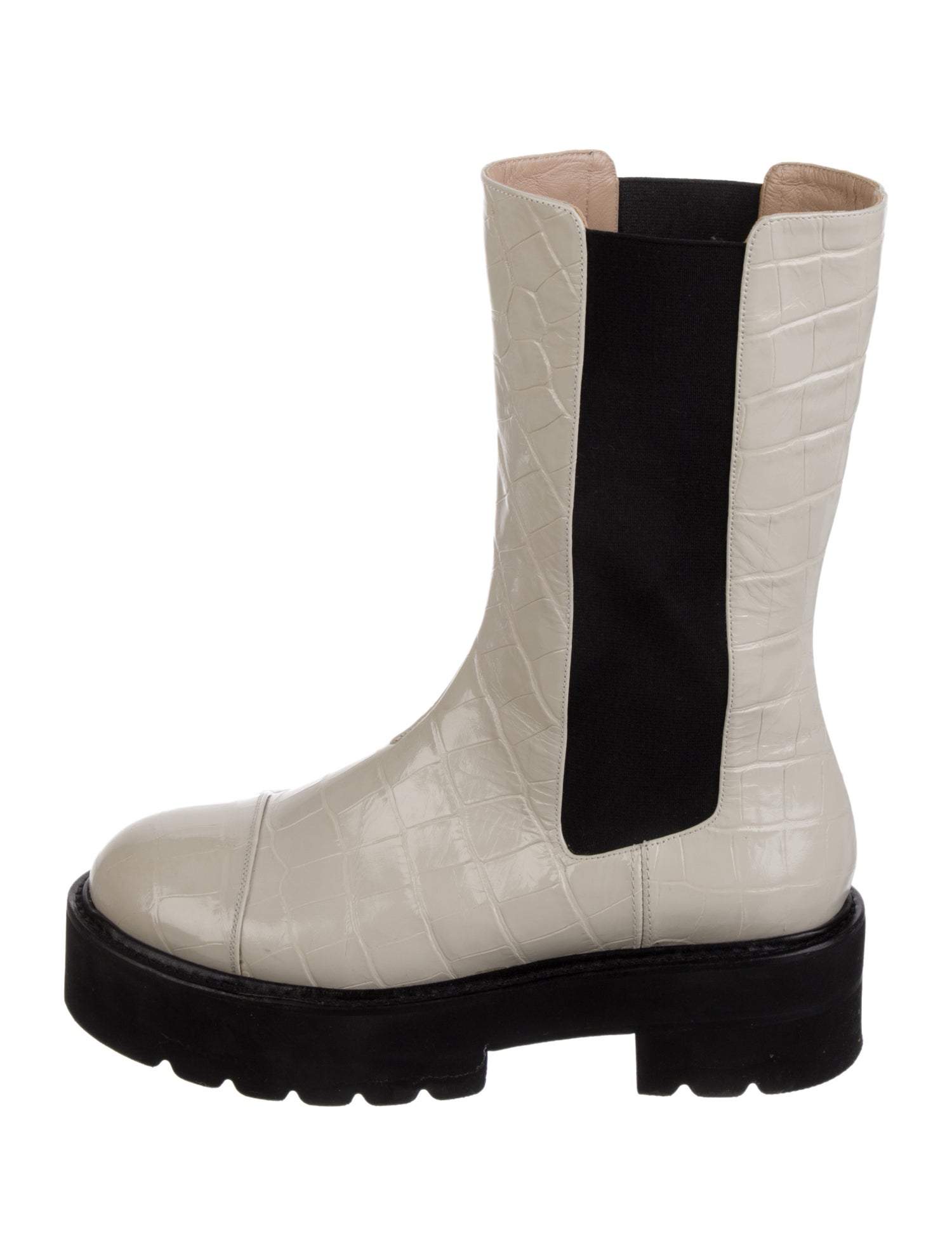 Stuart Weitzman Leather Chelsea Boots
