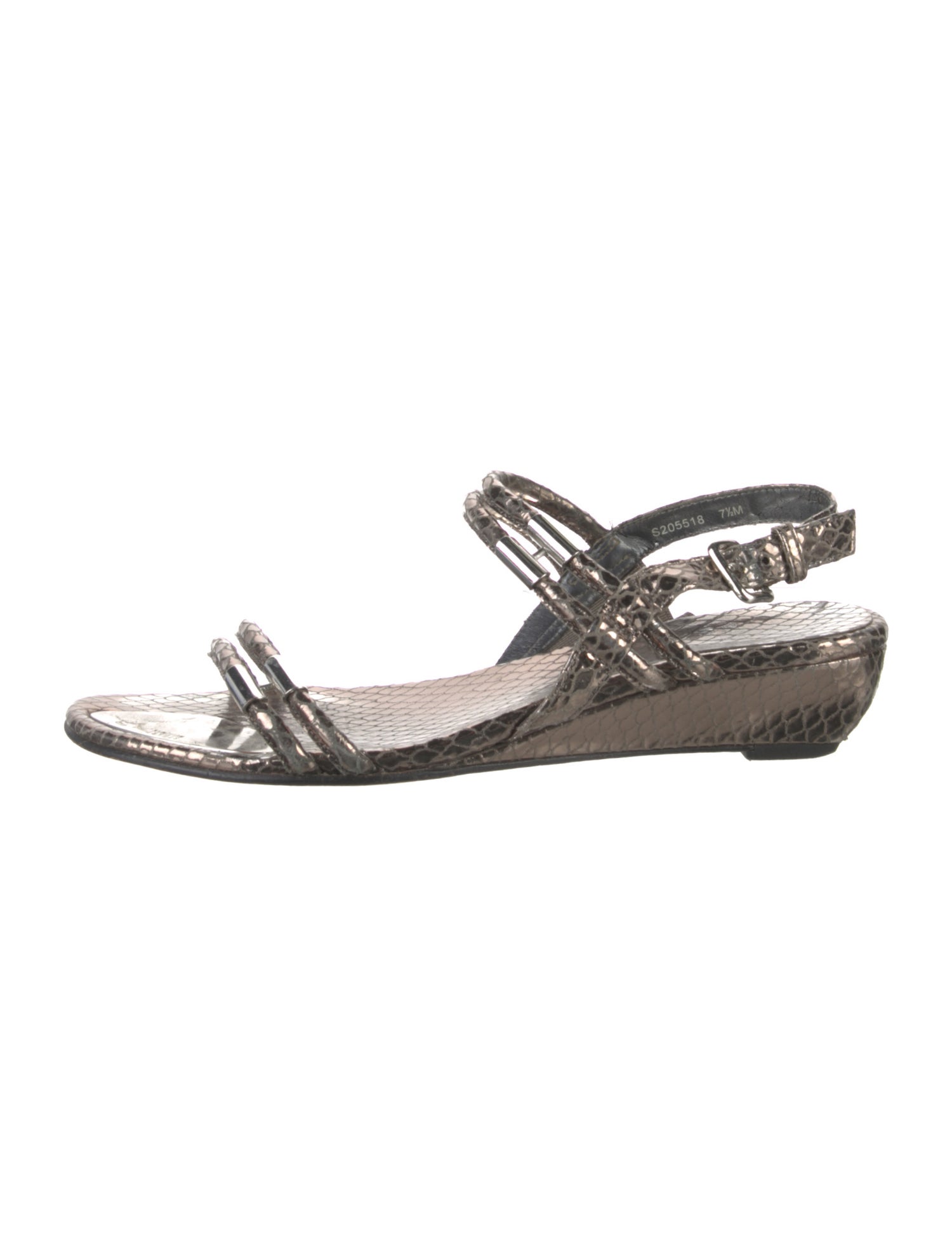 Stuart Weitzman Leather Slingback Sandals