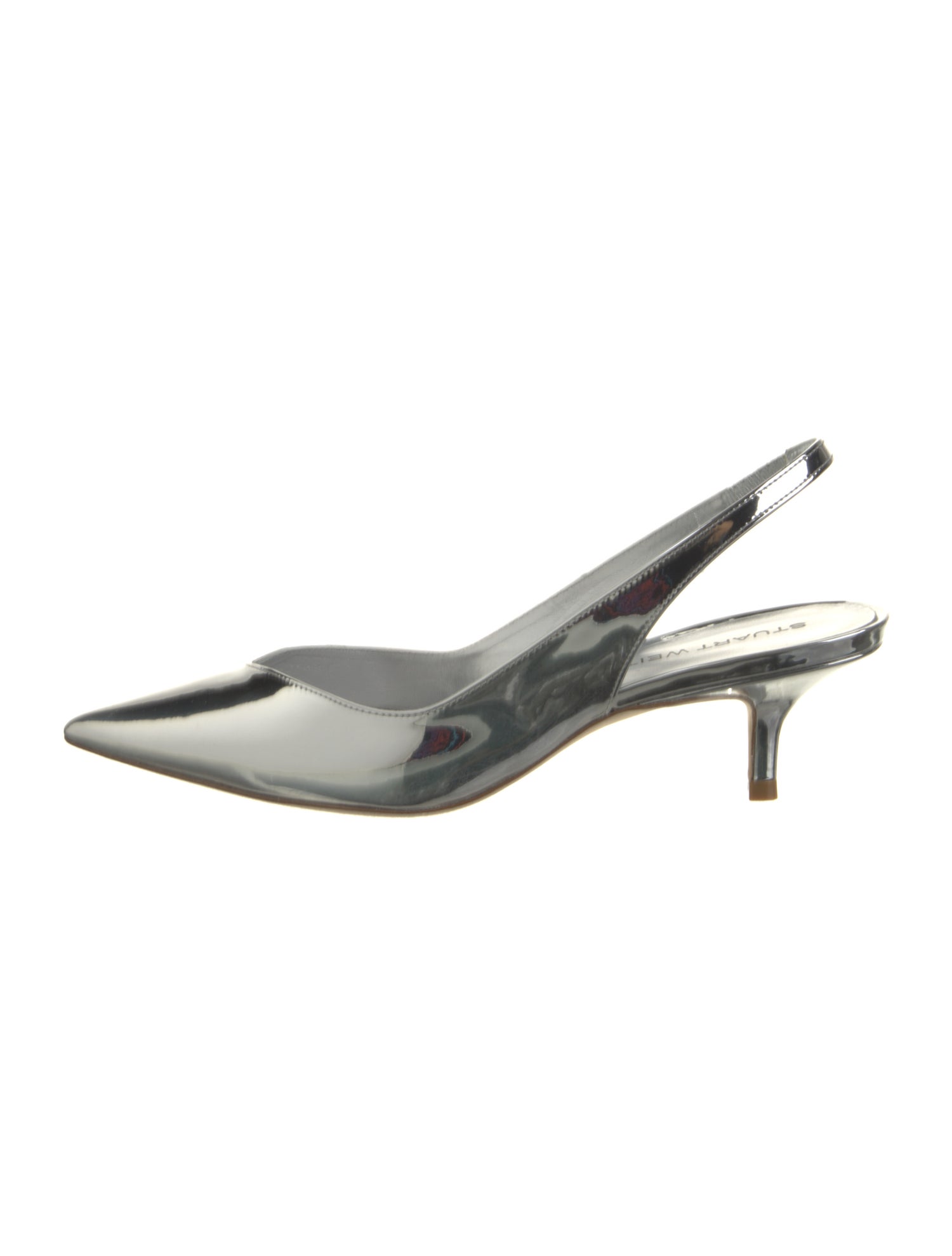 Stuart Weitzman Patent Leather Slingback Pumps w/ Tags