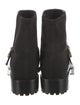 Stuart Weitzman Leather Moto Boots