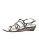 Stuart Weitzman Patent Leather Slingback Sandals