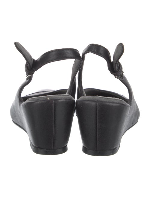 Stuart Weitzman Leather Slingback Pumps