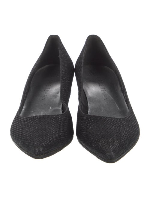 Stuart Weitzman Glitter Accents Pumps