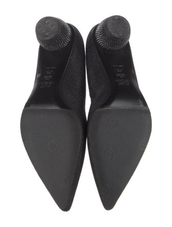 Stuart Weitzman Glitter Accents Pumps