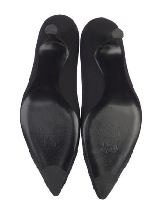 Stuart Weitzman Crystal Embellishments Pumps