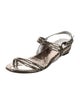 Stuart Weitzman Leather Slingback Sandals