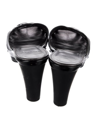 Stuart Weitzman Leather Slides