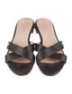 Stuart Weitzman Leather Slides